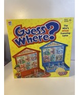 GUESS WHERE? MILTON BRADLEY GAME 100% COMPLETE FREE SHIPPING RARE 2004 W... - £27.85 GBP