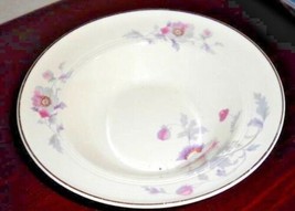 1950 Brym Mawr Floral Round Vegtable Serving Bowl 9&quot; Diam Lovely - $14.85