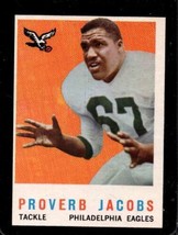 1959 TOPPS #108 PROVERB JACOBS NM (RC) EAGLES *X38997 - $3.92