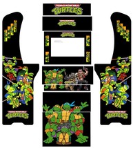 Atgames Legends Ultimate TMNT Black arcade design Artwork Vinyl Graphic decals - £80.92 GBP+