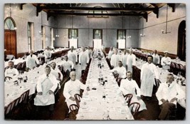 Dining Room Soldiers &amp; Sailors Home Eria PA Civil War Veterans Postcard C31 - £15.77 GBP