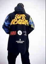 SUPREME Undercover Public Enemy Taped Seam Parka Coat Jacket Sz:M/100% A... - $710.00