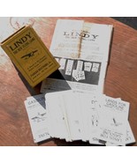 1927 antique LINDY PLAYING CARD GAME,BOX parker bros CHAS LINDBERGH touring - $87.07