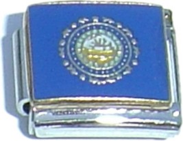 New Hampshire State Flag Italian Charm - £7.09 GBP