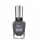 Sally Hansen Complete Salon Manicure Nail Polish - Gray - #015 *STEEL MY... - £1.59 GBP