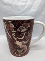 Set Of (2) 2007 Starbucks Bronze Mermaid Mugs - £37.97 GBP