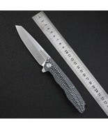 TwoSun TS16 D2 Steel Blade G10 Handle Outdoor Camping Folding Knife - $54.35