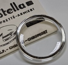 NOS Stella Round Armored Watch Crystal WRA-B / Extra Wide - Chrome Tensi... - $244.82 MXN