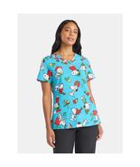 Peanuts Women's Snoopy Scrub Top, Multicolor Size 2 XL - $22.76