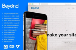 Beyond All-in-One WordPress Theme - $69.00