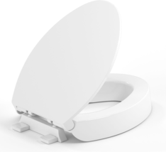 Ccbello Toilet Seat Risers for Seniors, Slow Close, Elevated Toilet Seat... - £64.78 GBP