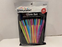 40 Multi Color 9 Inch Glow Sticks 20 Hour Duration for Camping, Party, C... - £5.84 GBP