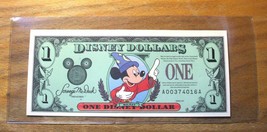 1997 DISNEY DOLLAR - $1. - Mickey Sorcerer - SERIES &quot;A&quot; - Mint Condition - £23.39 GBP