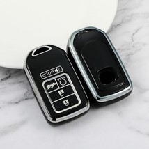 New Silver Ee TPU 5 Button Key Case for    CRV HRV Pilot Fit Freed Odyssey Vezel - £28.74 GBP