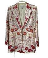 John Meyer of Norwich Formal Long  Jacket  Embroidered Beaded  Women’s 10 - £38.91 GBP