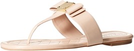 Cole Haan Tali Signature Women&#39;s Patent Leather Flat Bow Sandals Retail ... - £56.79 GBP