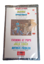 Evening at Pops Julia Child Arthur Fiedler  Polydor CF 5032 Cassette SEALED - £7.60 GBP