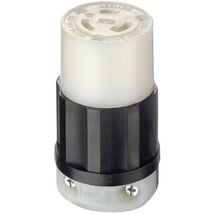 Leviton Locking Receptacle 2 Pole, 3 W 20 Amp 250 V L 6-20 R Blk CSA Bx - $25.17