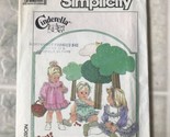 Simplicity Cinderella Sewing Pattern 7987 Girls Dress Pinafore Toddler&#39;s... - £7.94 GBP