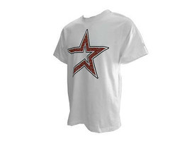 Houston Astros MLB Notebook Baseball T-Shirt 5th &amp; Ocean by New Era - £19.61 GBP