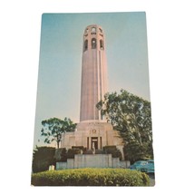 Postcard Coit Memorial Tower Pioneer Park San Francisco CA Chrome Unposted - £5.34 GBP