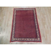 Vintage 4x5 Authentic Handmade Semi-Antique Mir Rug B-71604 - £534.60 GBP