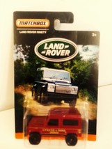 Matchbox 2016 Land Rover Series DPT07 Red Land Rover Ninety Off Road Veh... - £9.38 GBP