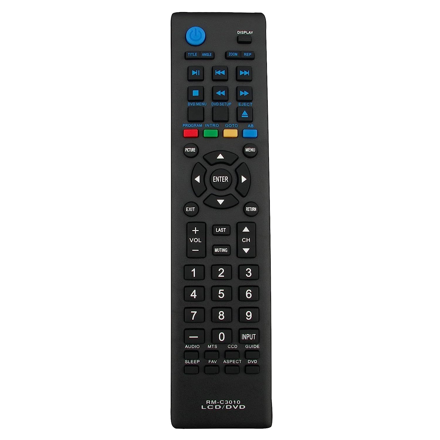 Aulcmeet Rm-C3010Remote Control Replacement Compatible With Jvc Led/Dvd Combo Hd - $23.82