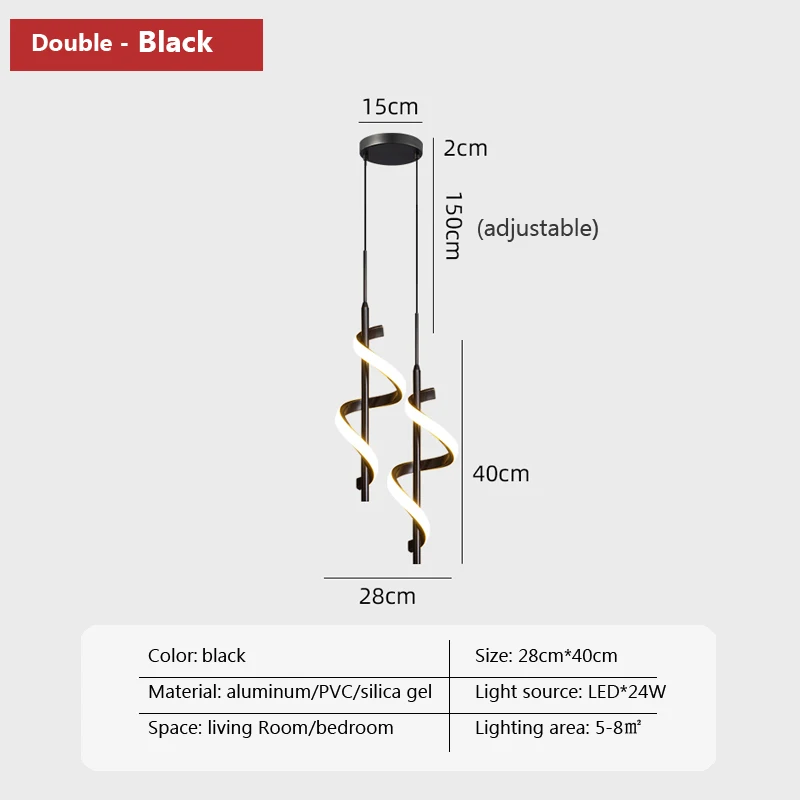  Led Pendant Light Hanging Lamp for Ceiling room side  Home Decor Living Lightin - £224.92 GBP
