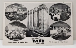 The Famous Taft Hotel New York Postcard B16 - £2.95 GBP