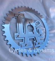 RIDABLE CUSTOM LASER CUT STAINLESS STEEL 3D LA DESIGN SPROCKET FIT 20 TO... - £94.73 GBP