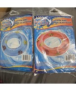 SPLASH &#39;N SWIM Set of 2 Inflatable 20&#39;&#39; Swim Rings Red &amp; Blue BRAND NEW ... - $13.71 CAD