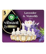 Air Wick Plug in Scented Oil Refill 5ct Lavender &amp; Waterlily Air Freshener - €13,66 EUR