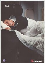 Qantas the Australian Airline Route System Maps &amp; 747 Seat Configuration - $18.81