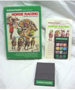 Vintage 1979 Mattel Intellivision HORSE RACING VIDEO GAME COMPLETE w/ In... - $14.85