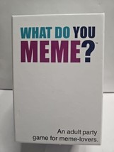 What Do You Meme? An Adult Party Game For Meme Lovers Card Game Clever F... - $7.68