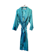 Victorias Secret Gold Label Robe With Belt Green Small Vintage 80s - $47.99
