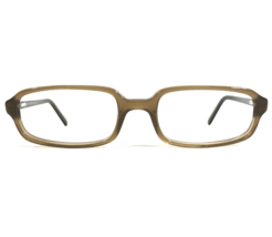 Emporio Armani Eyeglasses Frames 657 597 Clear Brown Rectangular 50-18-135 - $74.59