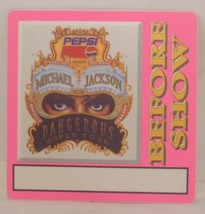 MICHAEL JACKSON - VINTAGE ORIGINAL CLOTH CONCERT TOUR BACKSTAGE PASS *LA... - $19.16 CAD