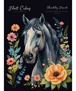 15 Floral Horses Clipart, High Quality PNG and JPGs, Digital download,  - $28.33 MXN