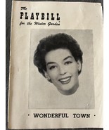 1953 Wonderful Town Playbill Winter Garden Theatre Gaynes Lascoe Chodoro... - £13.44 GBP