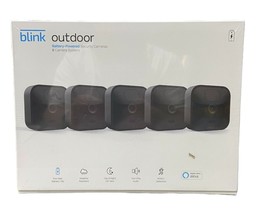 Blink Outdoor 3rd Gen Wireless Security Camera System 5 Camera Kit Weath... - $319.99