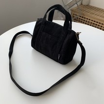 Corduroy Mini Tote Bag Handbags for Women 2021 Girls Purses Casual Autumn and Wi - £23.43 GBP
