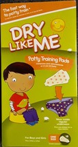 Dry Like Me Potty Training Pads One Size Boys Girls - £4.24 GBP