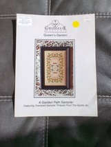 Queen&#39;s Garden - by Cornerhouse Designs Cross Stitch Garden Path Sampler Pattern - £6.69 GBP