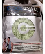 Cool Towel Super Cooling Towel - GREEN new in package - £3.52 GBP