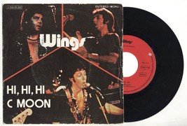 Paul Mc Cartney Wings Hi Hi Hi / C Moon 1972 Original Spain Single Beatles - £8.35 GBP