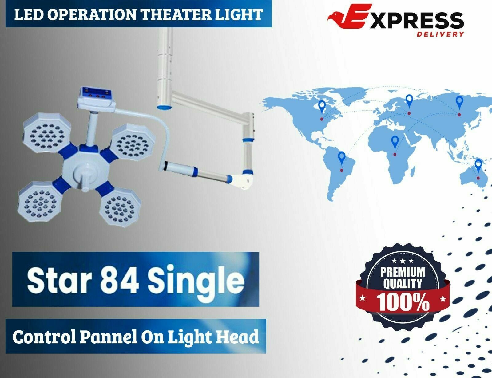 Hospital Use OT Room Light Operation Theater Light LED Surgical Light 14... - $1,286.00