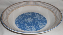 Royal Doulton Provence Bleu Pattern Large 13 1/4&quot; Pasta Serving Bowl - £63.30 GBP