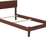 AFI Orlando Twin Extra Long Traditional Bed with Open Footboard and Turb... - $407.99